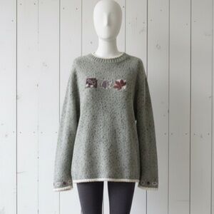 🛍️BUNDLE ONLY ITEM🛍️Fall Sweater, Vintage, Size Unknown